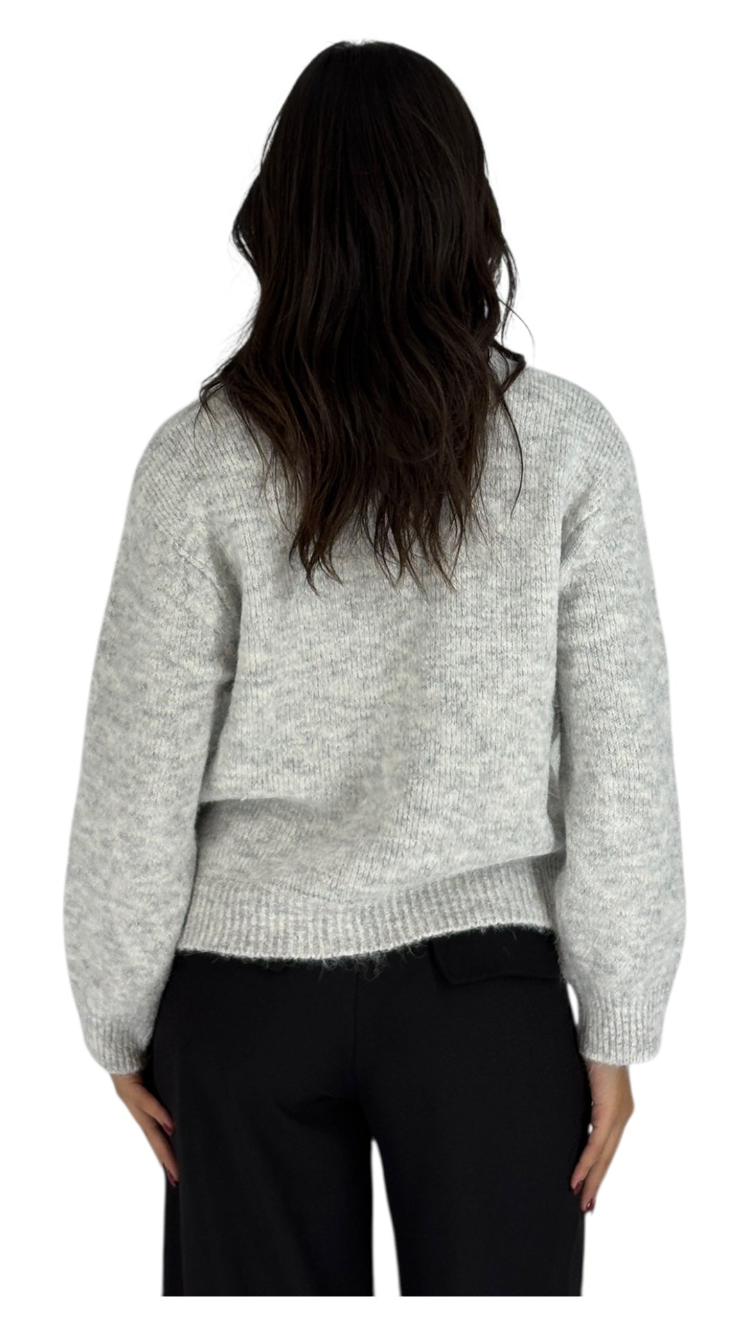 Tauri Light Grey Sweater