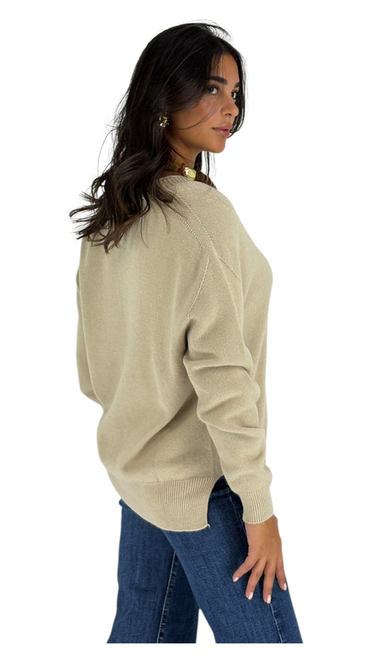Hayden Beige Sweater