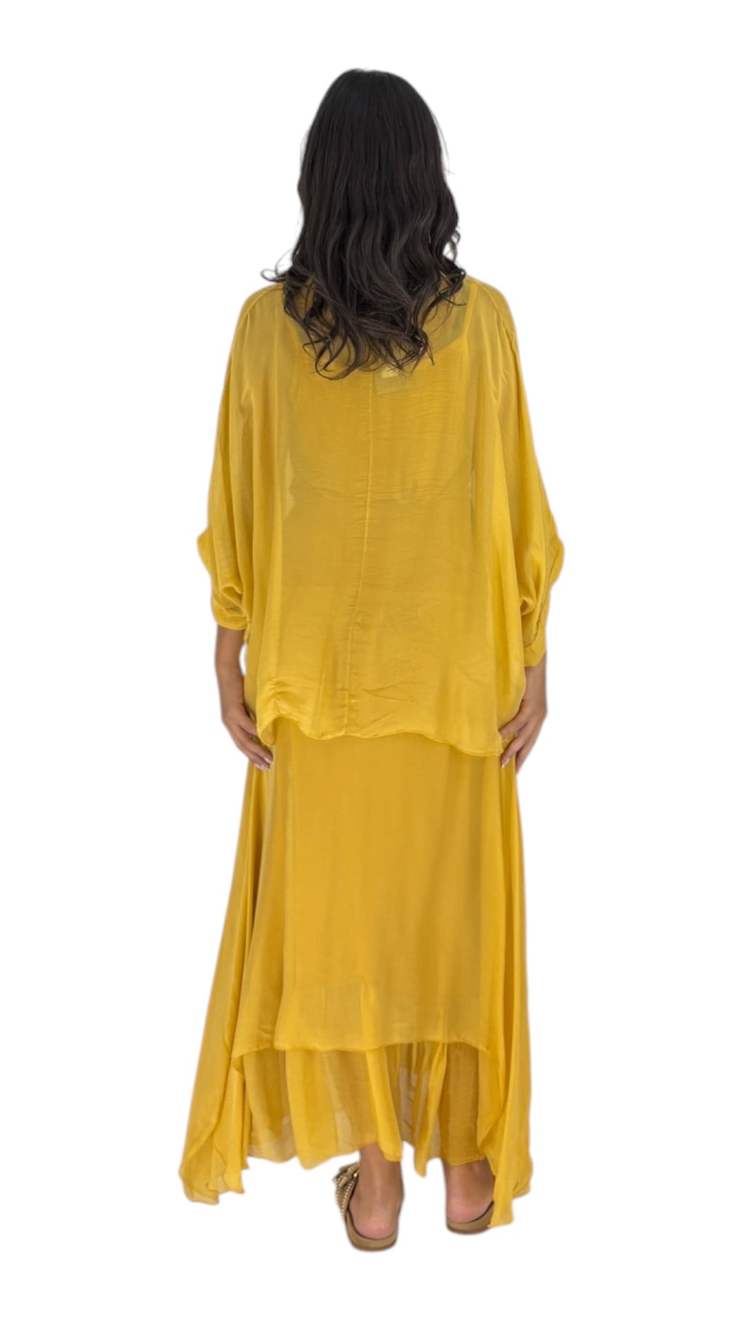 Mena Mustard skirt