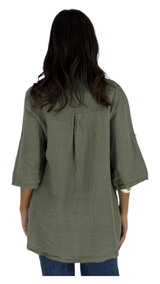 Allison Kaki Shirt