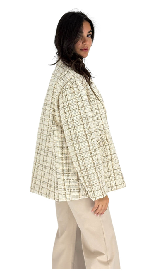 Apoline Beige Blazer