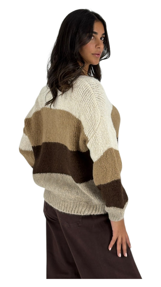 Gavin Beige Sweater