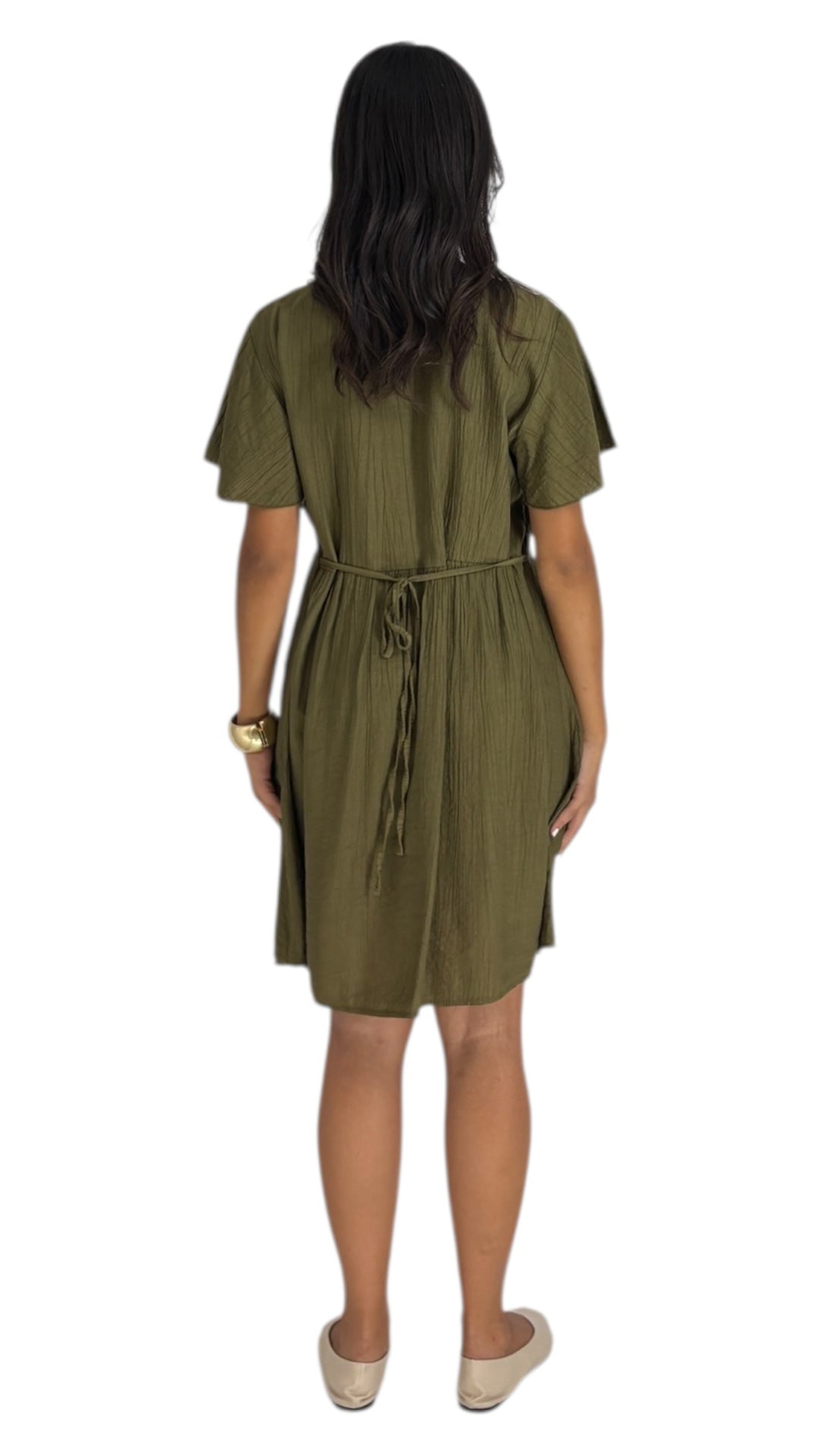 Karla Olive Green Dress