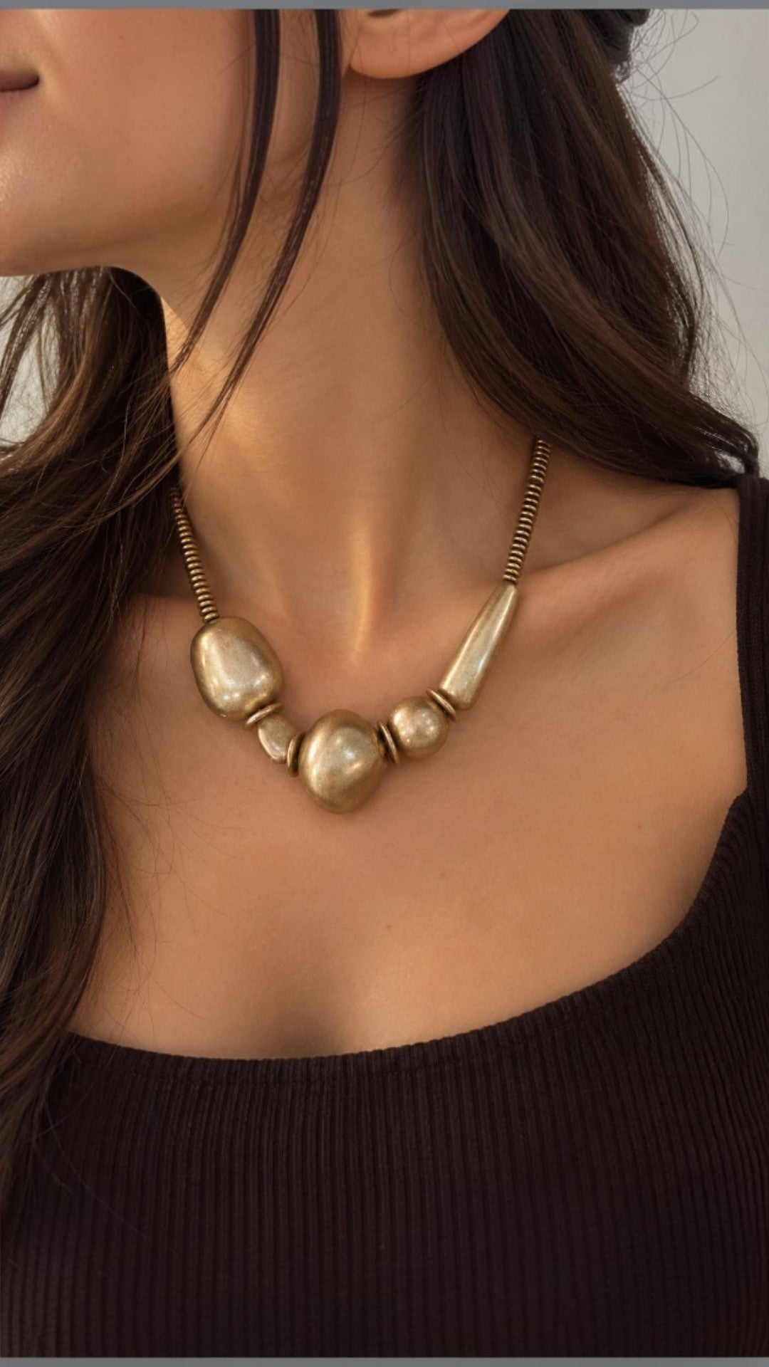 Caria gold necklace