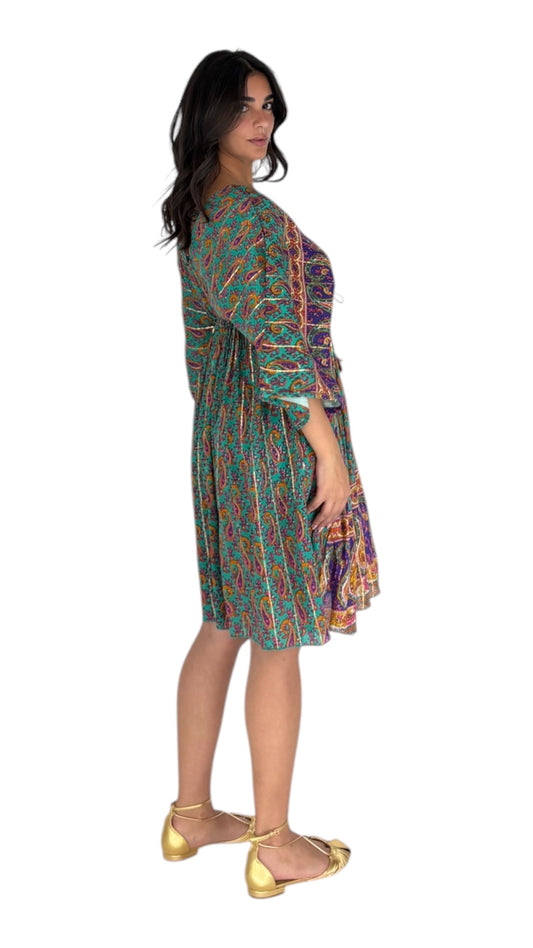 Nerva Green Dress