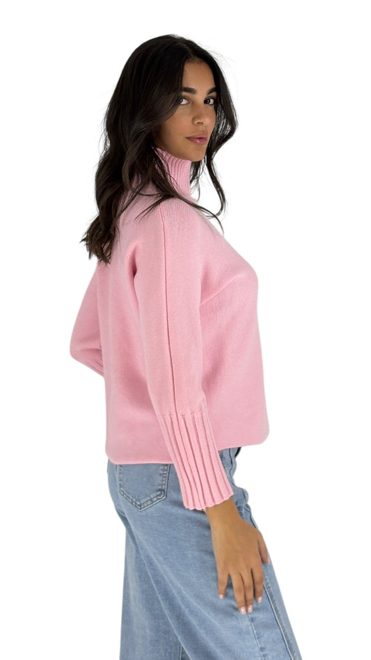 Dovie Pink Sweater
