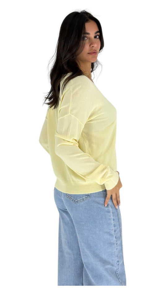 Dellal Yellow Cardigan