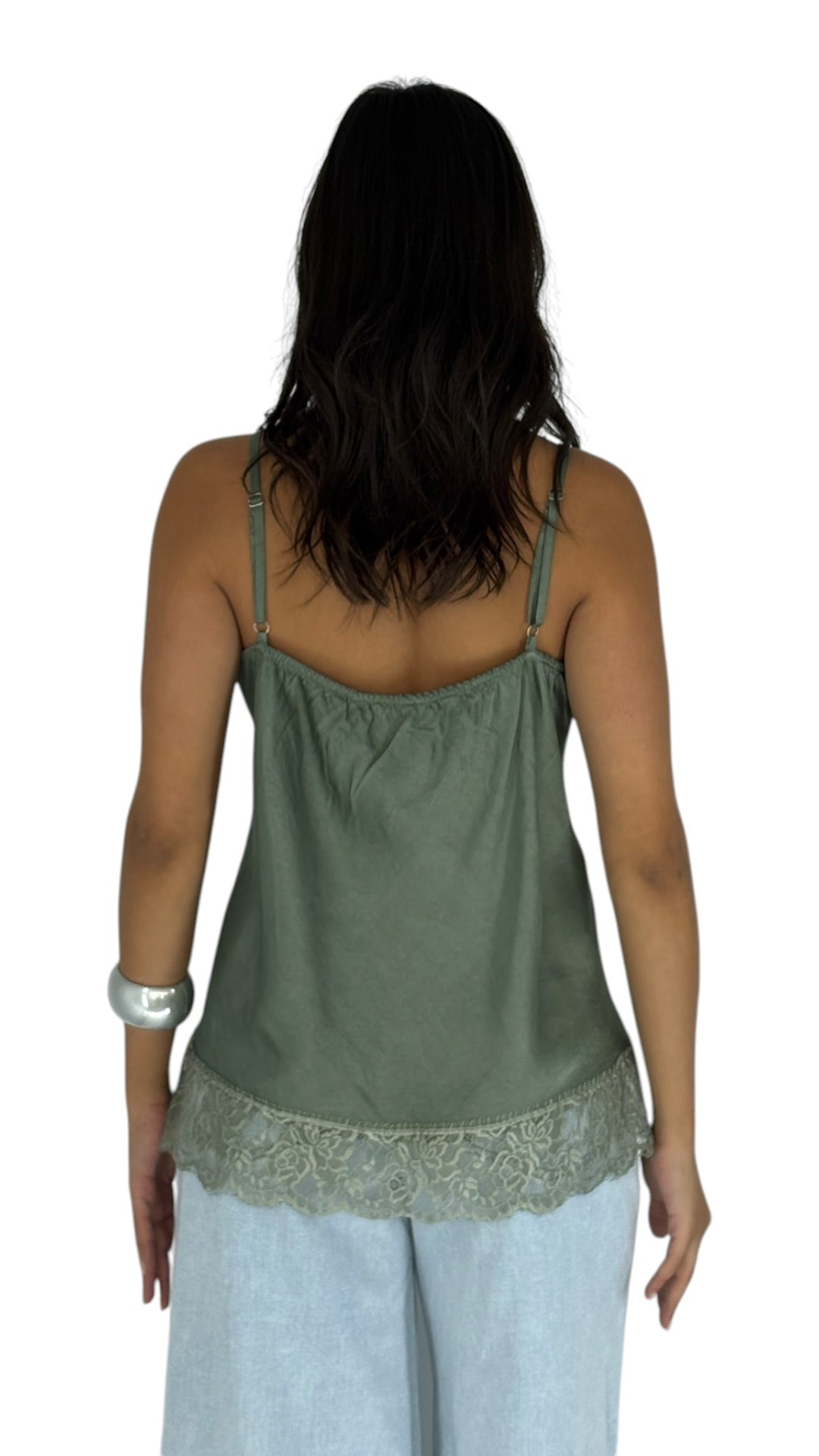 Gaelle Kaki Camisole