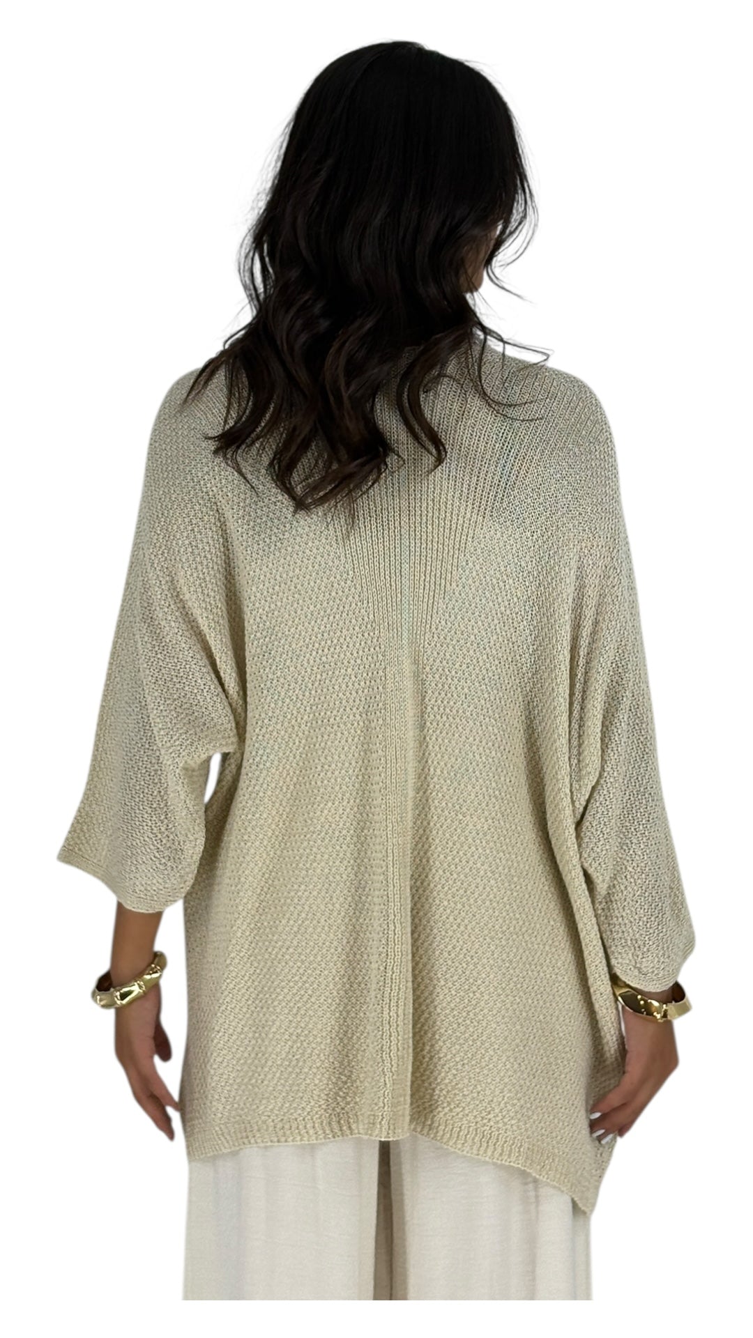 Jehan Beige Cardigan