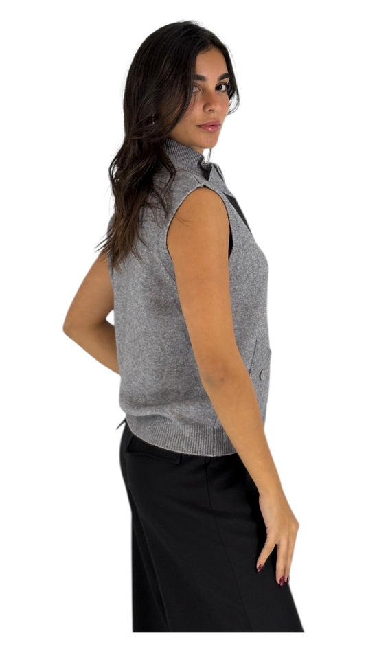 Ciyad Grey Vest
