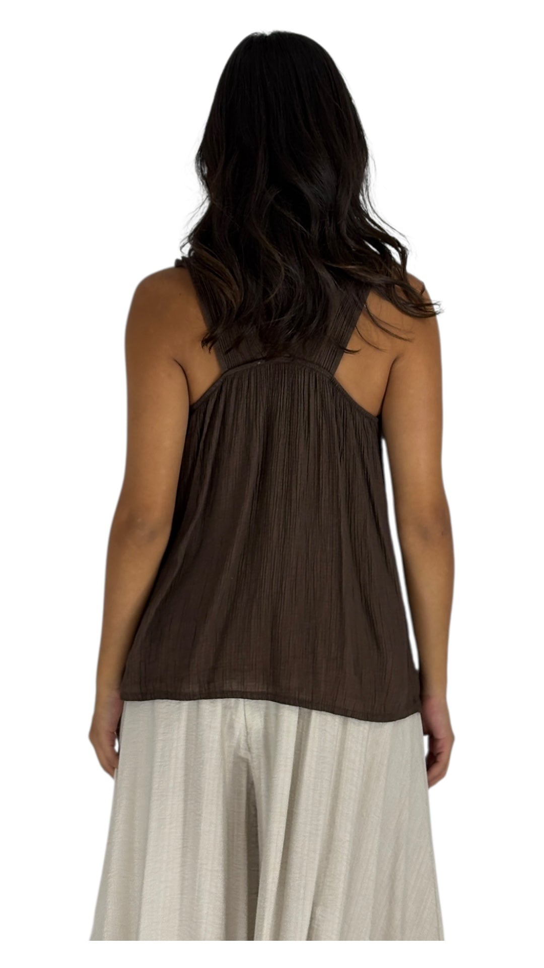 Aroura Brown Top