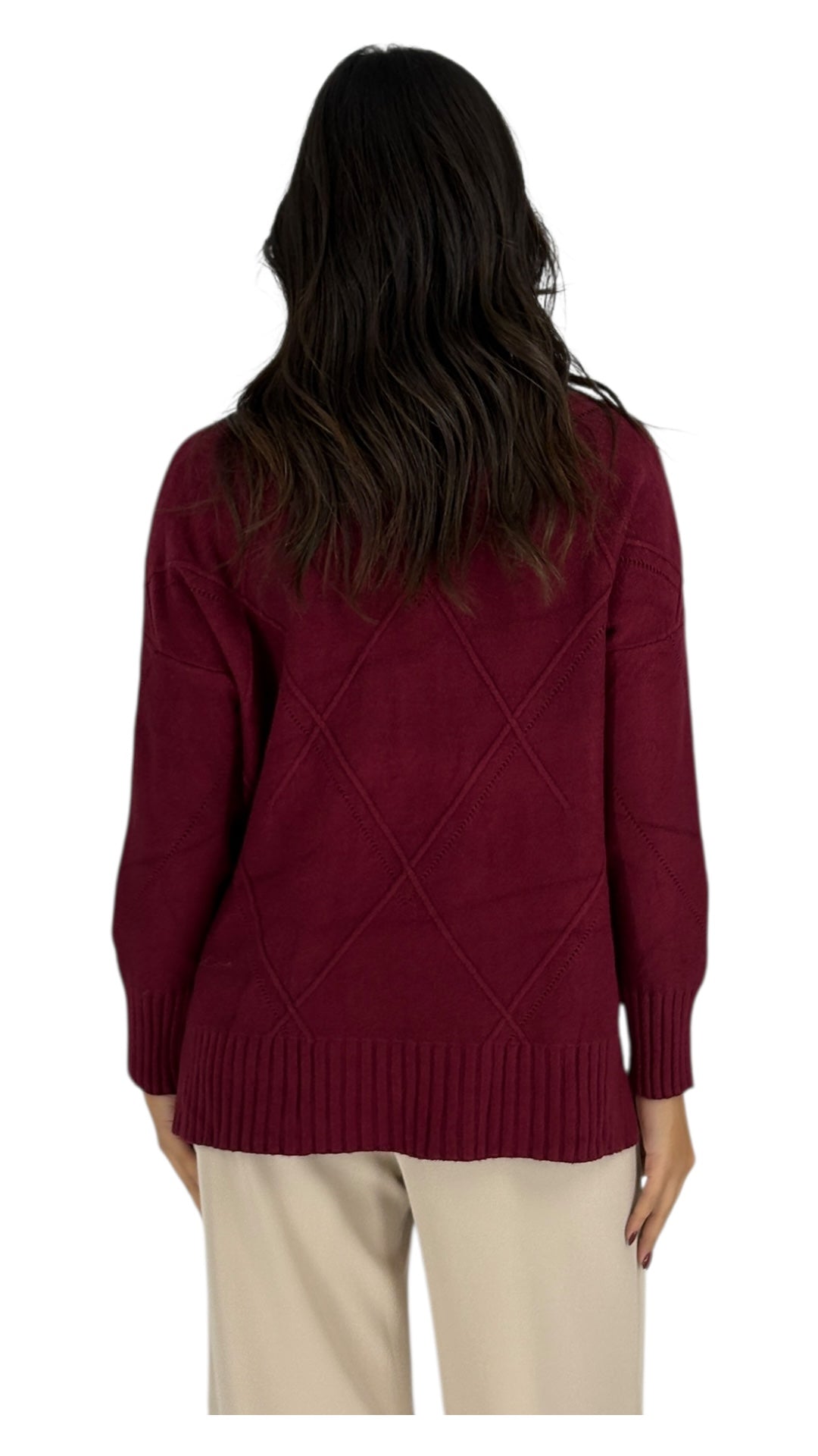Cala Burgundy Sweater