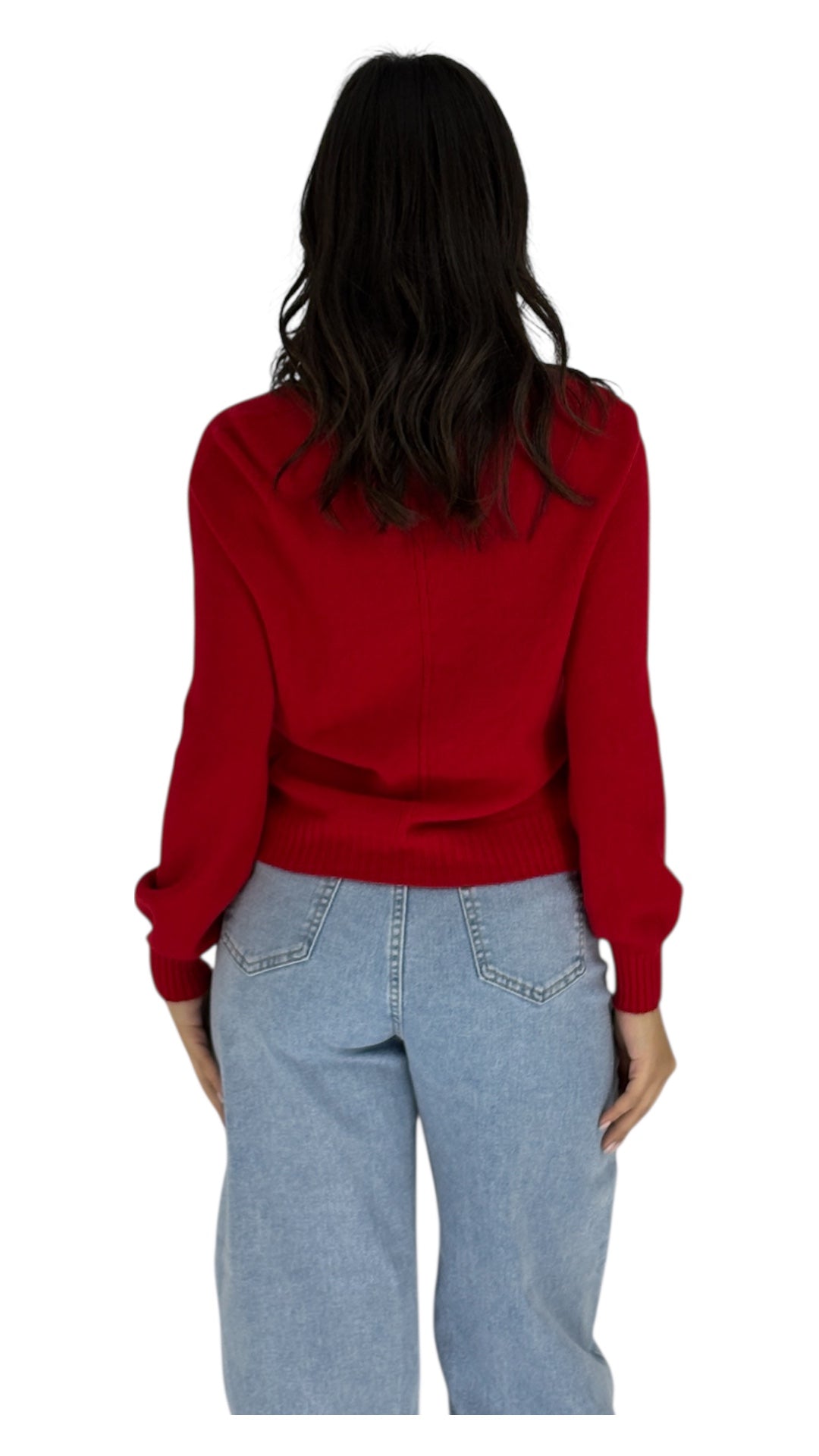 Leah Red Sweater