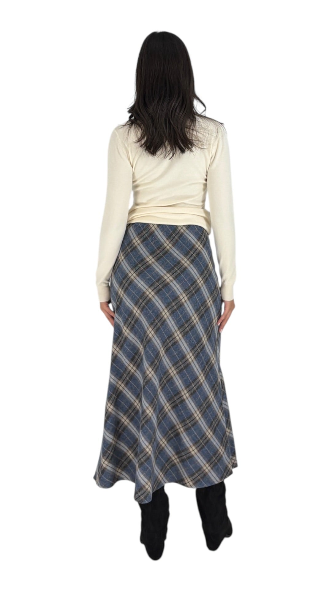 Ishan Blue Skirt