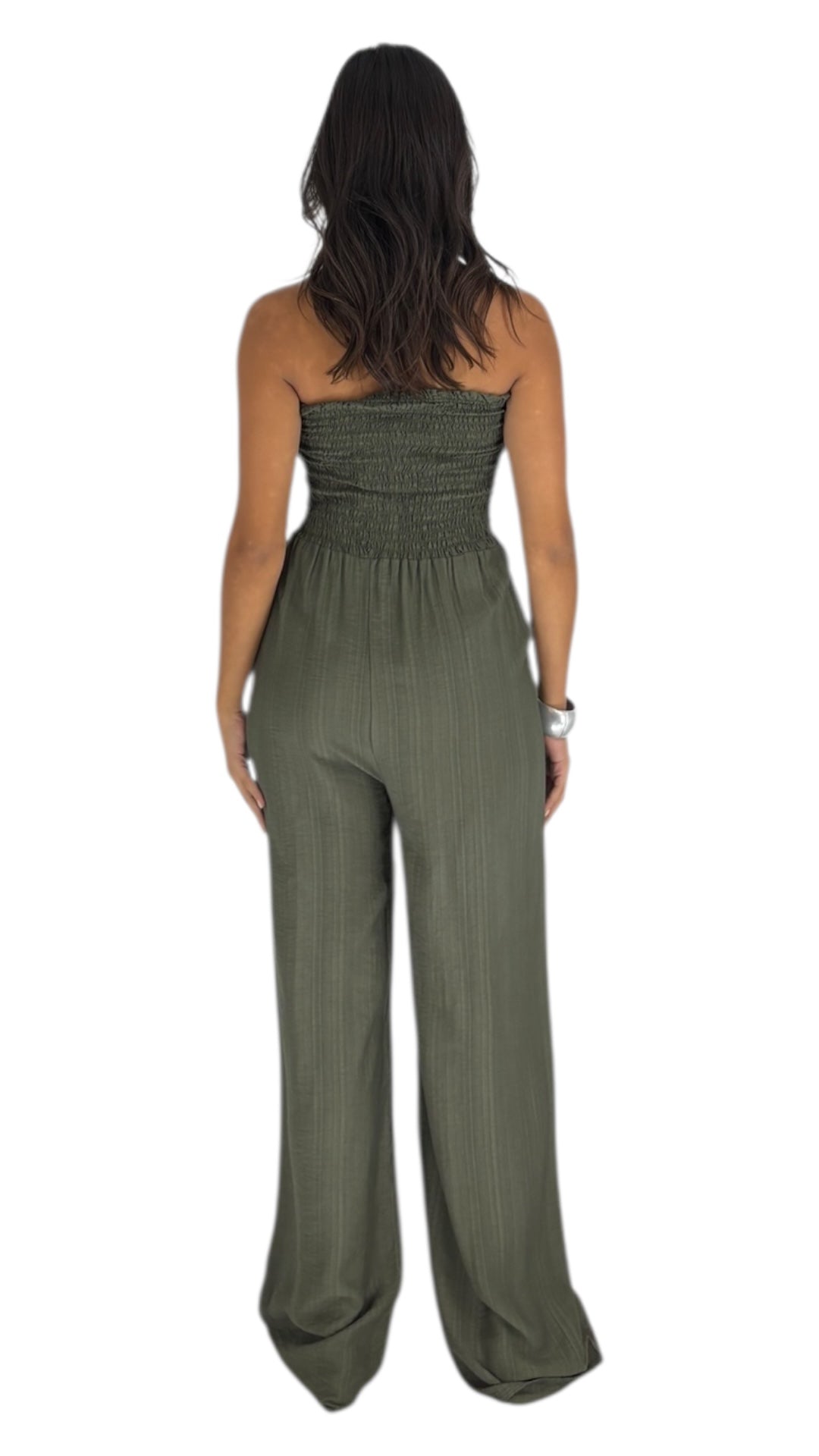 Elea Kaki Jumpsuit