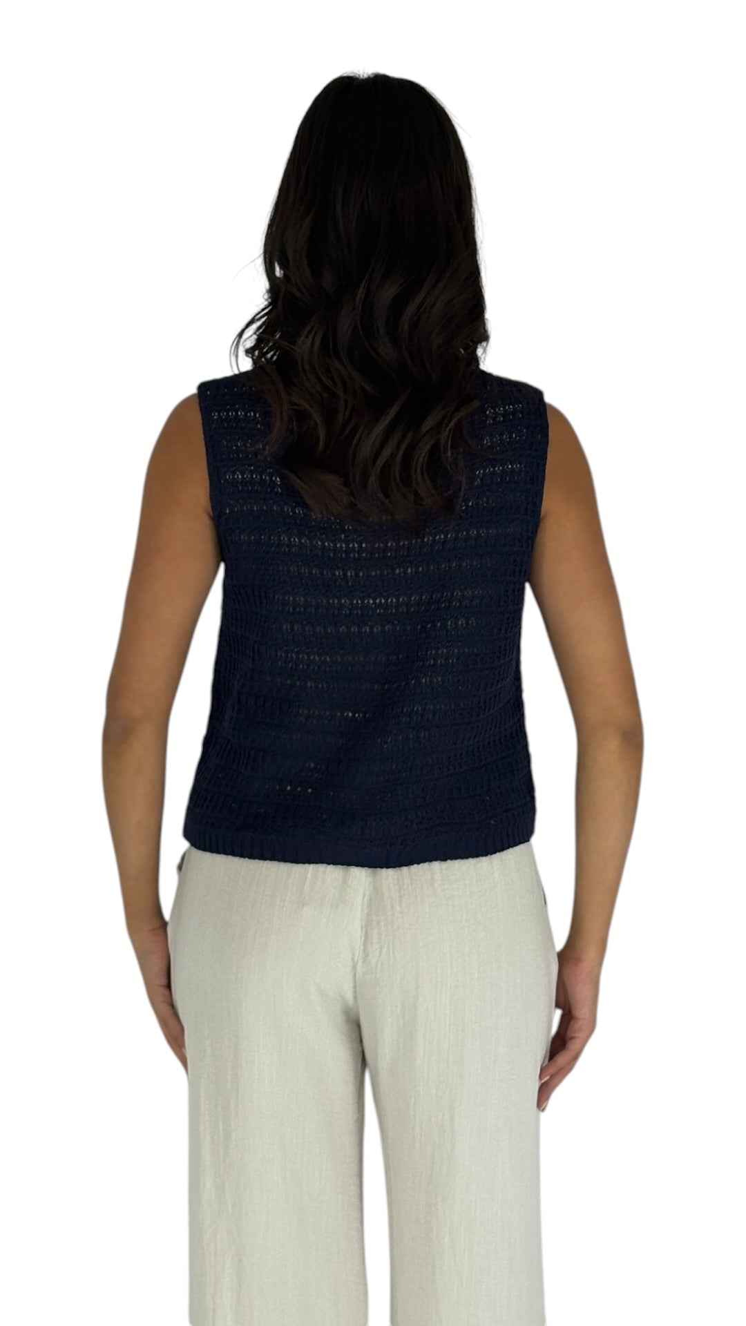 Jida Navy Vest