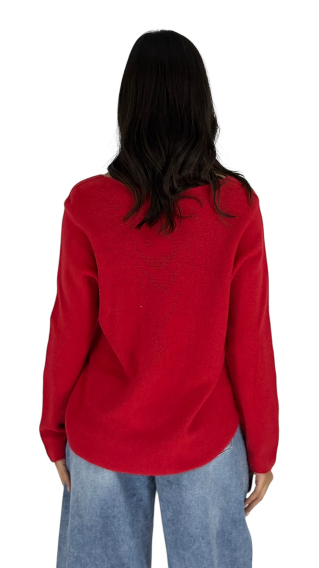 Carmen Red Sweater