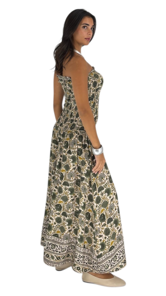 Oskar Green Dress