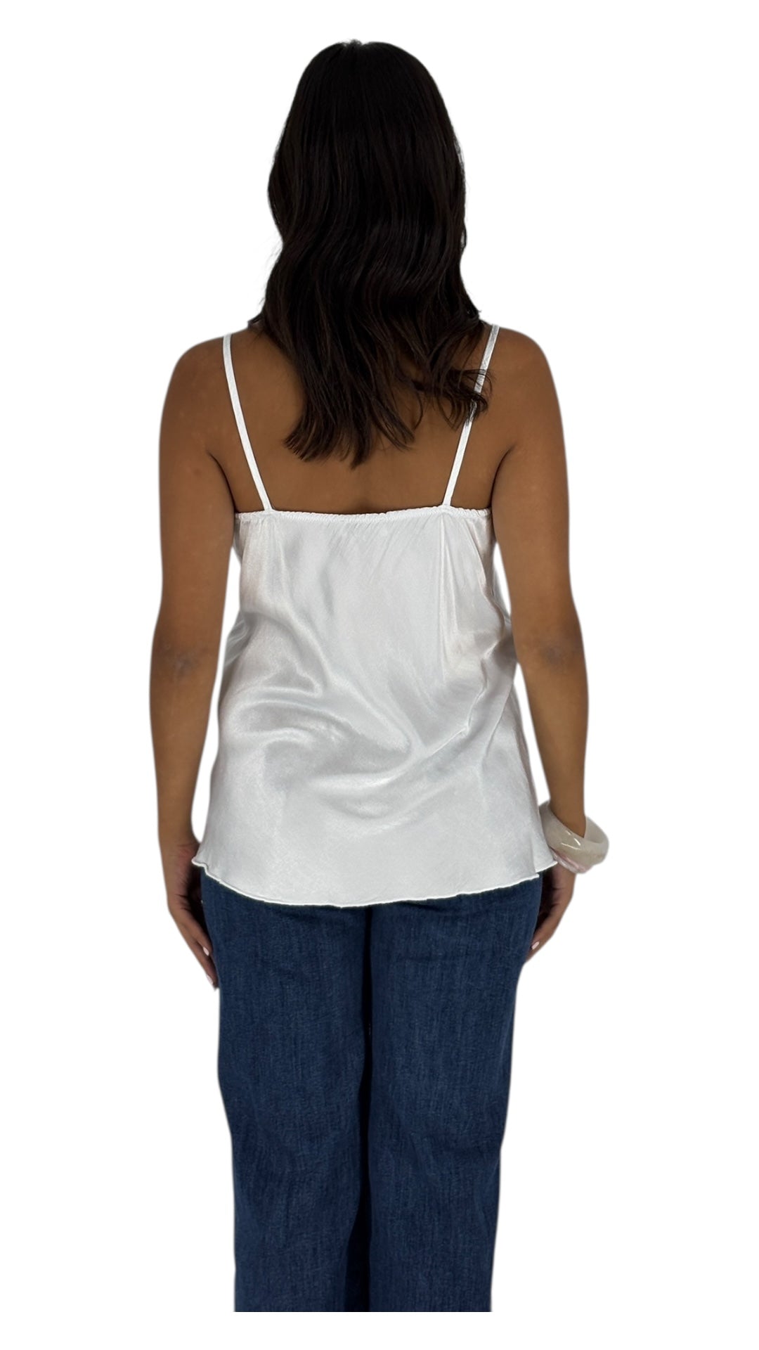 Fadia White Camisole