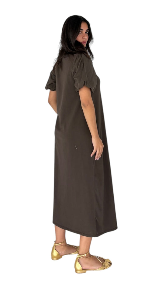 Meshil Brown Dress