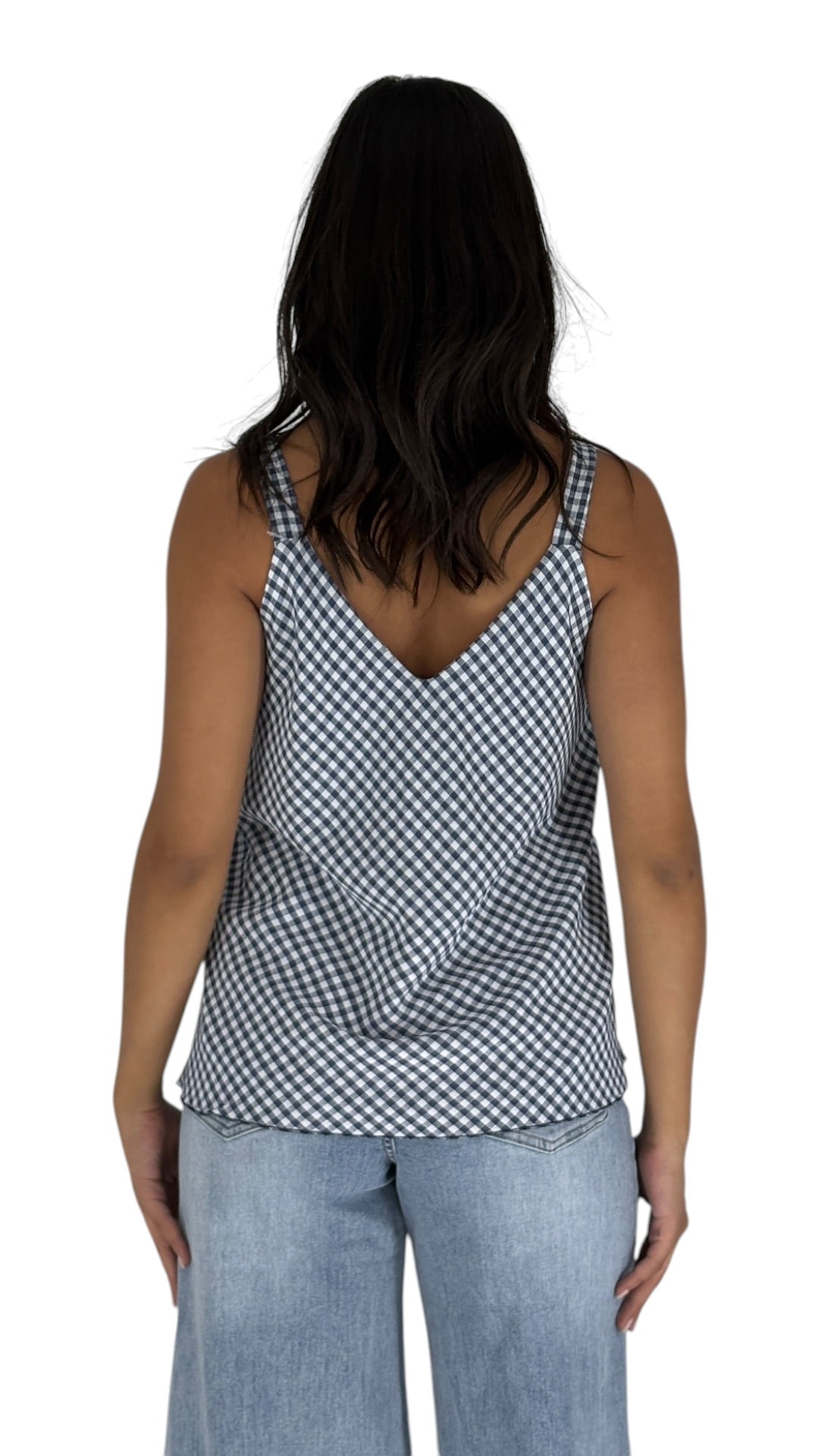 Mina Navy Top