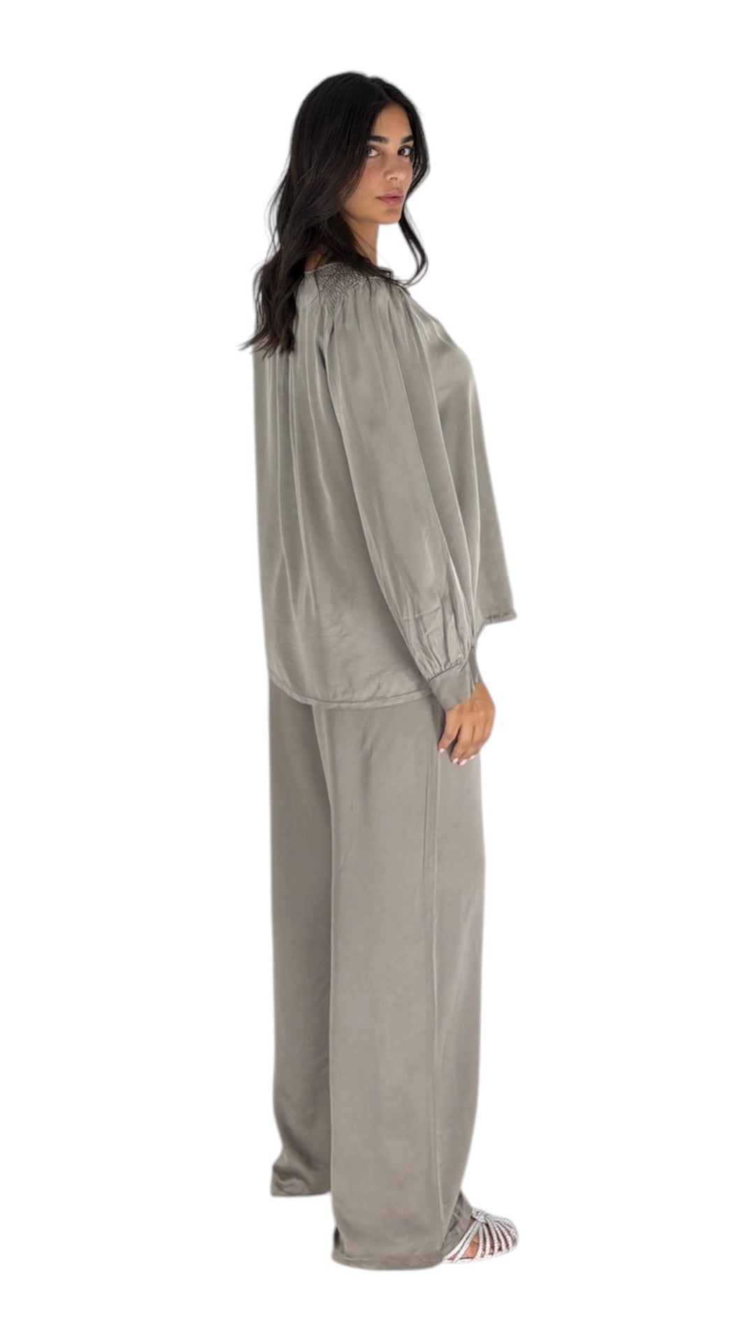 Zaide Taupe Pant