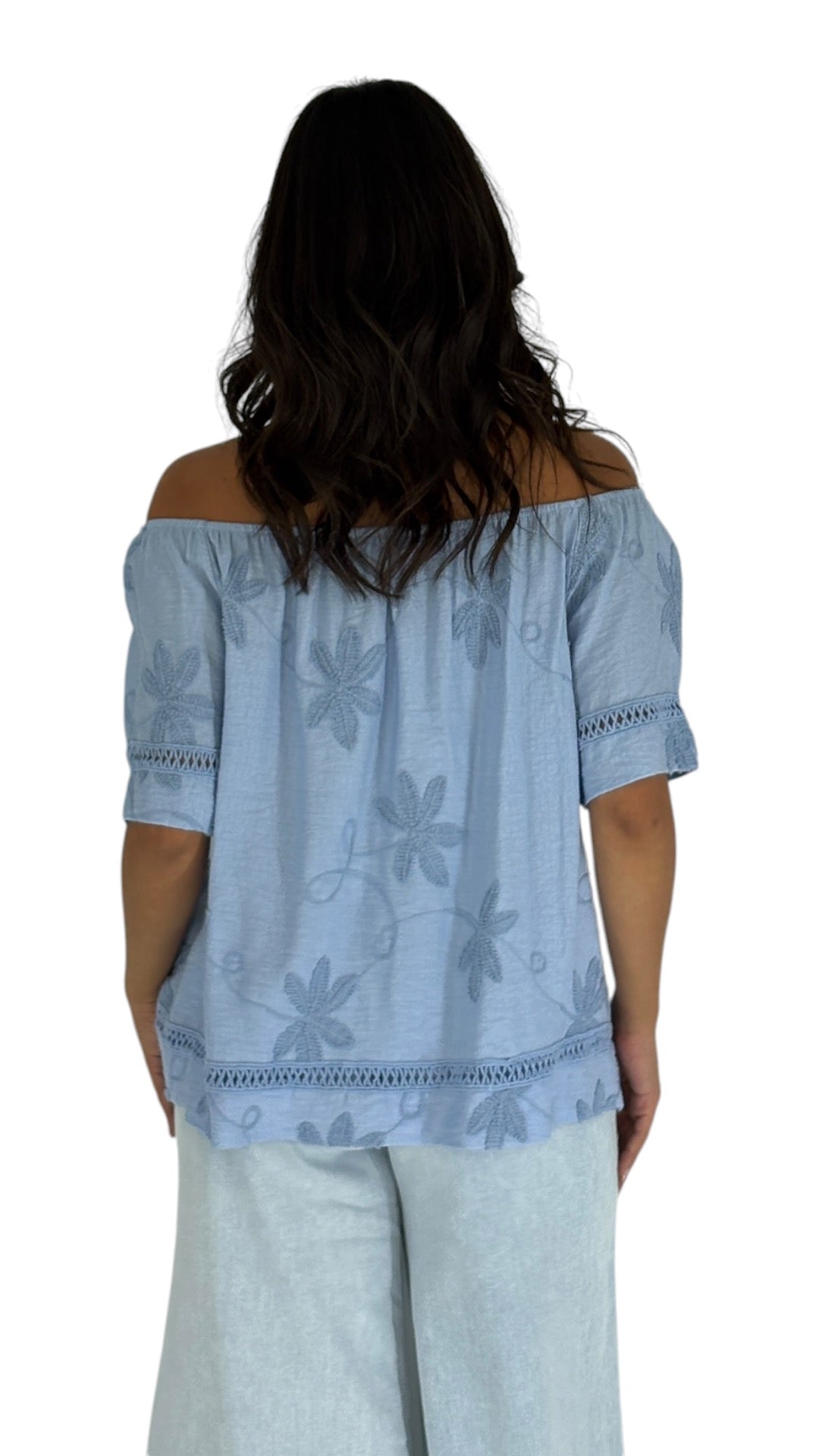 Mari Blue Top