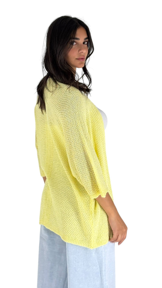 Mary Yellow Cardigan