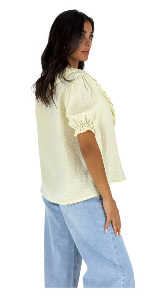 Leif Butter Yellow Top