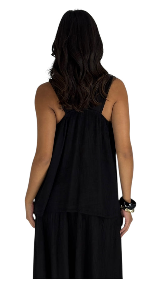 Aroura Black Top