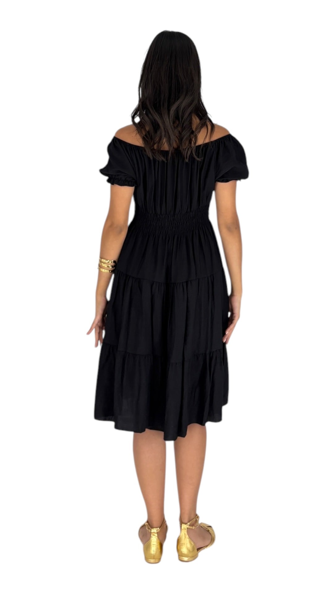 Ezia Black Dress
