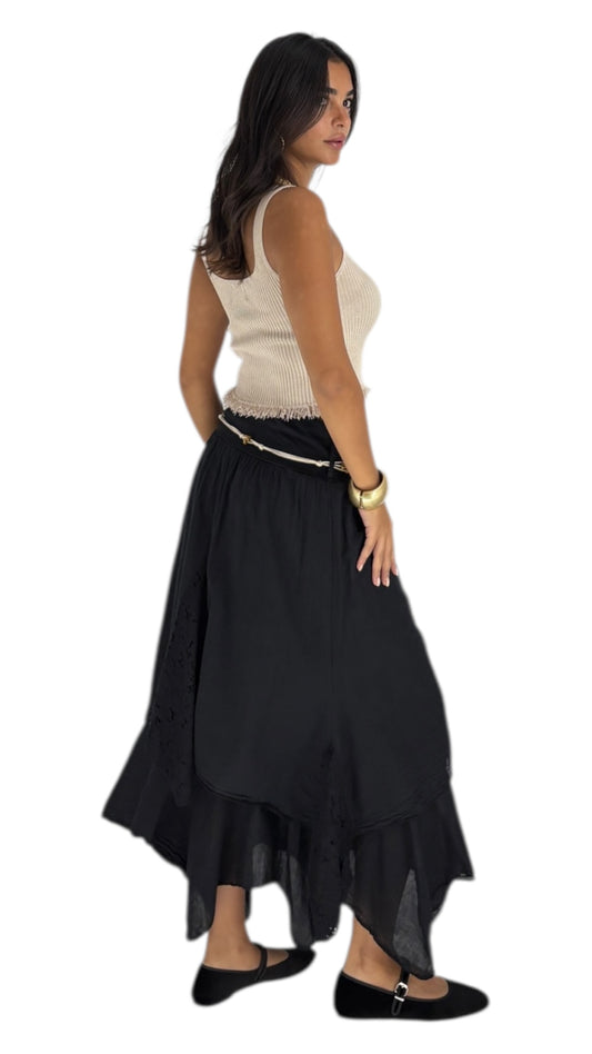 Angelo Black Skirt