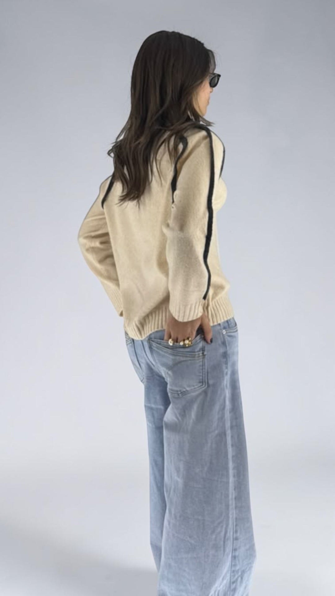 Naira High Neck Sweater