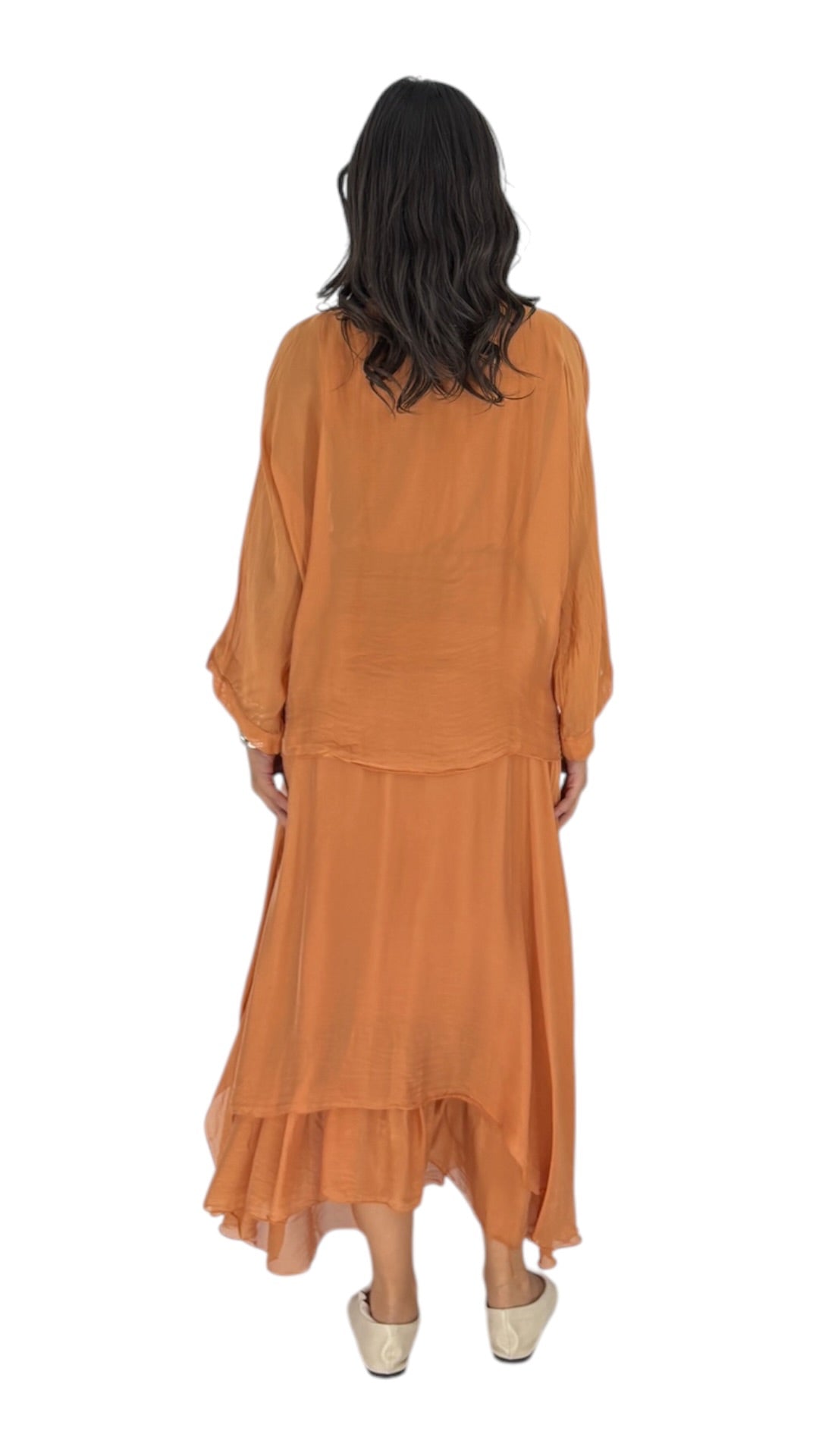 Mena Terracotta Skirt