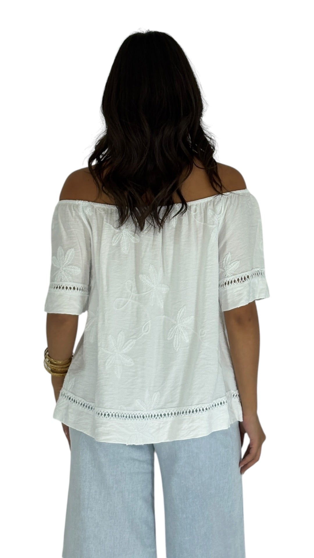 Mari White Top