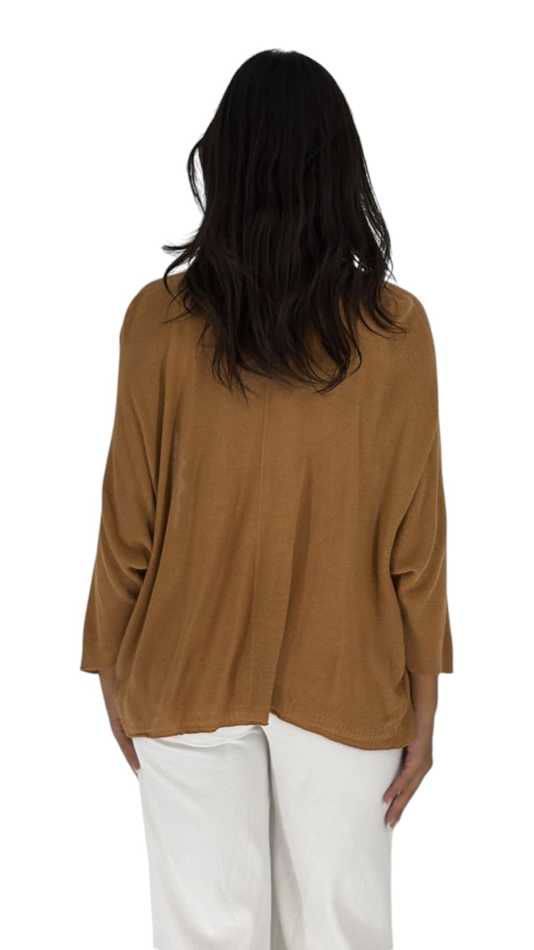 Jihan Caramel Cardigan