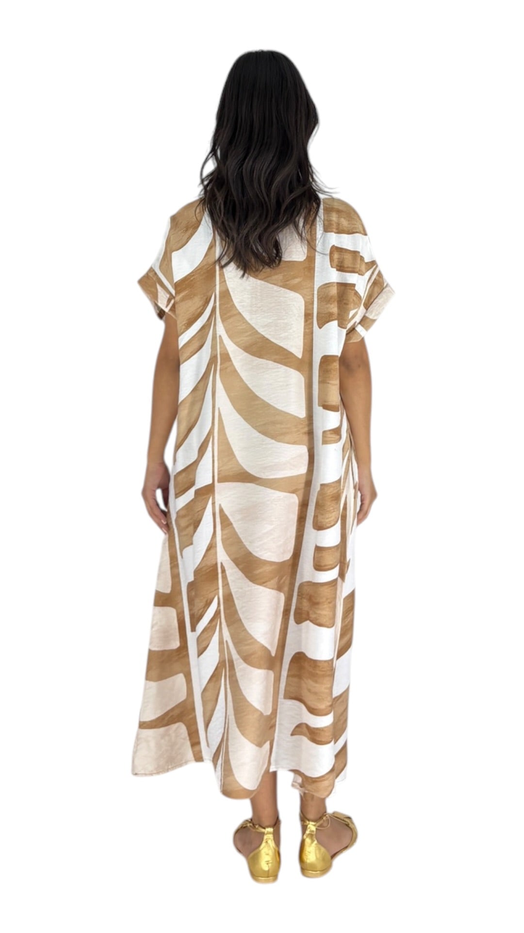 Umar Camel Dress