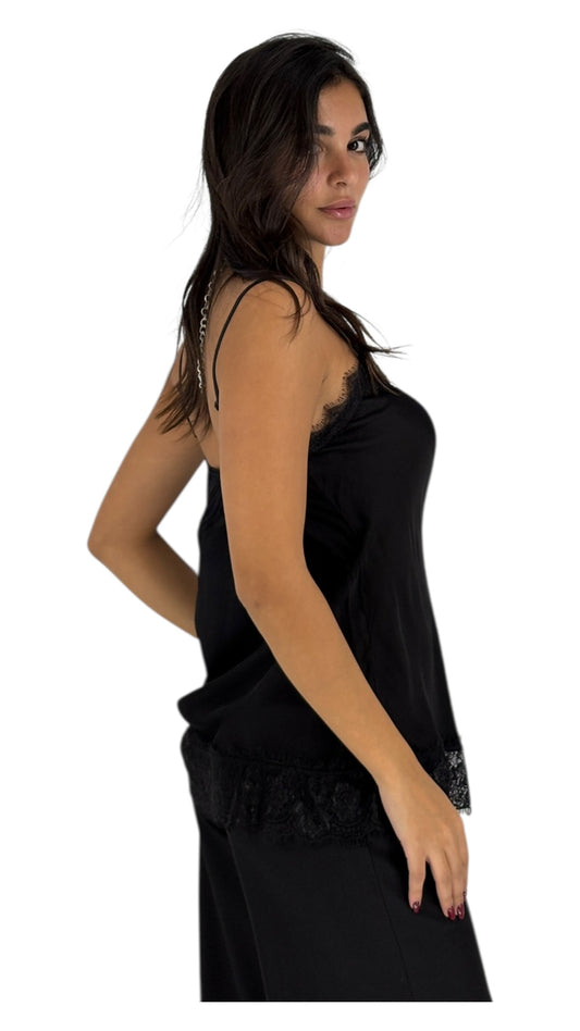 Aziza Black Camisole