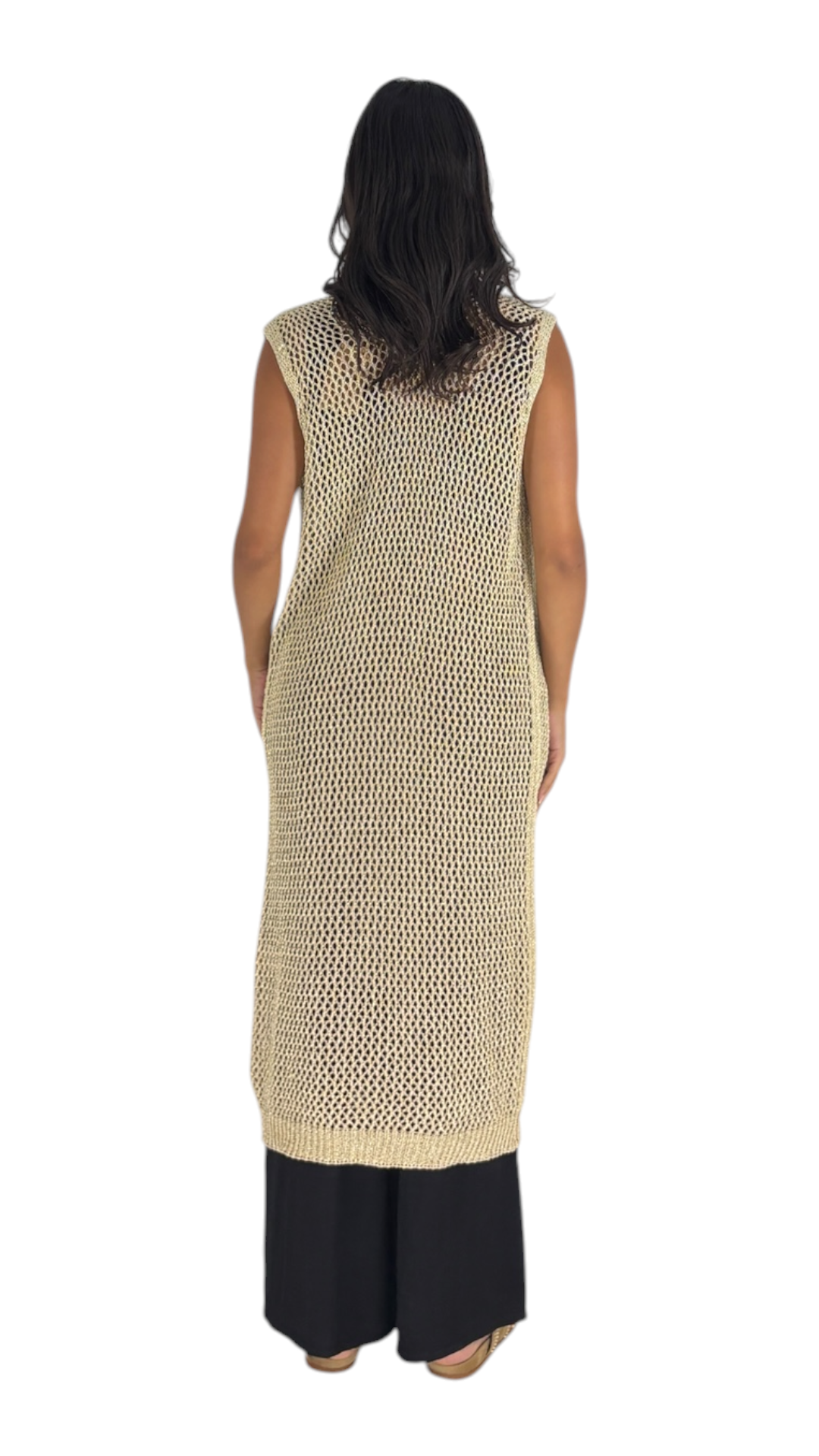 karla Gold Vest