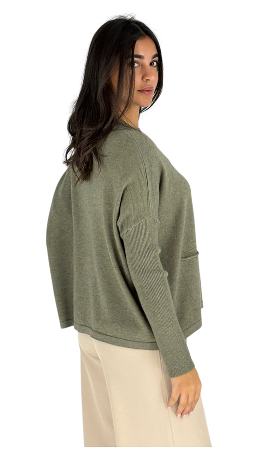 Jimena Kaki Sweater