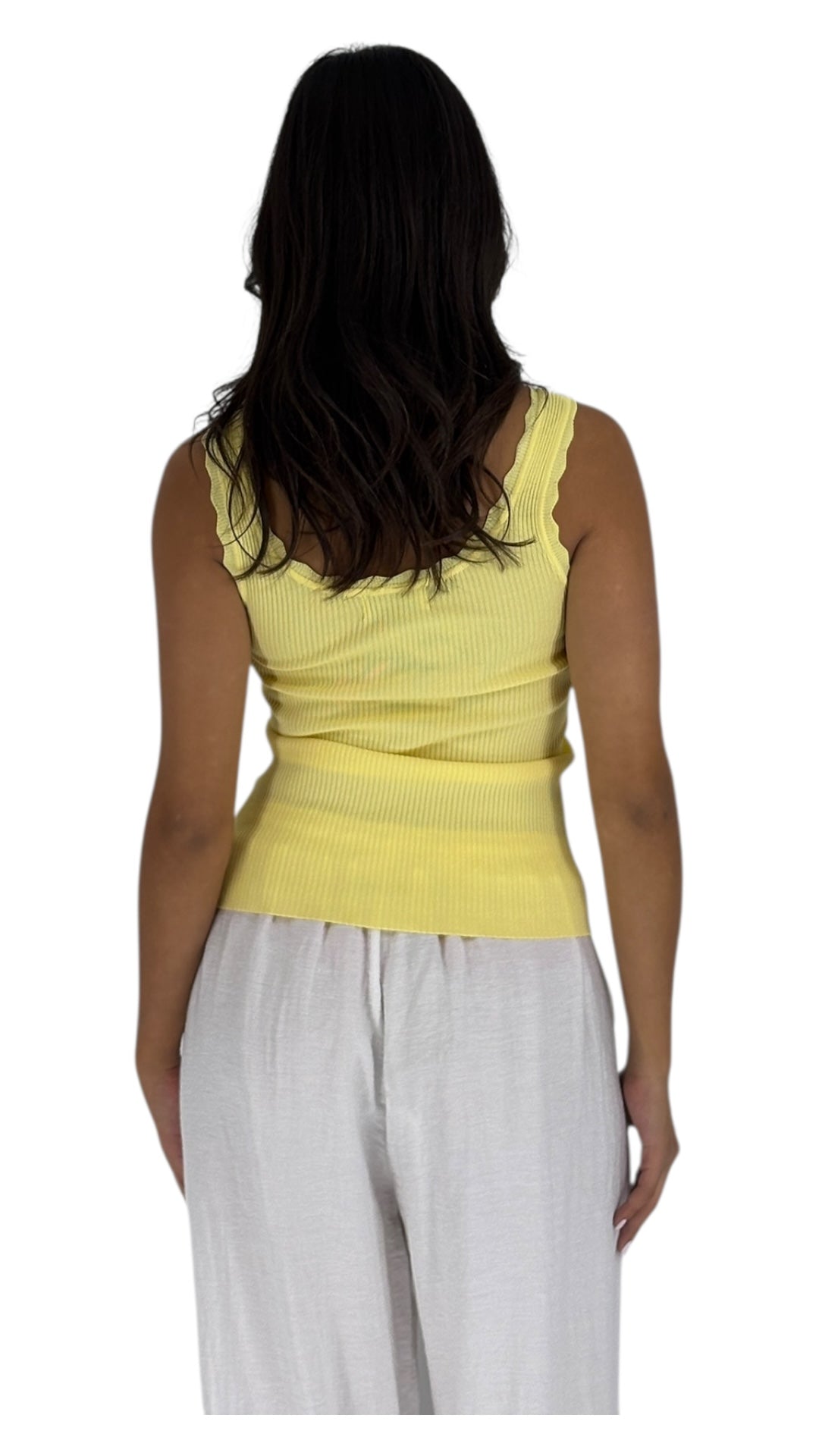 Amnda Yellow Top