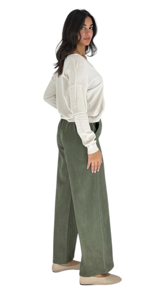 Sutton Olive Pants