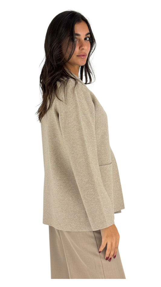 Radia Taupe Cardigan