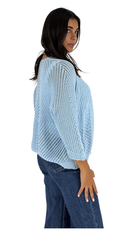 Payal Blue Cardigan