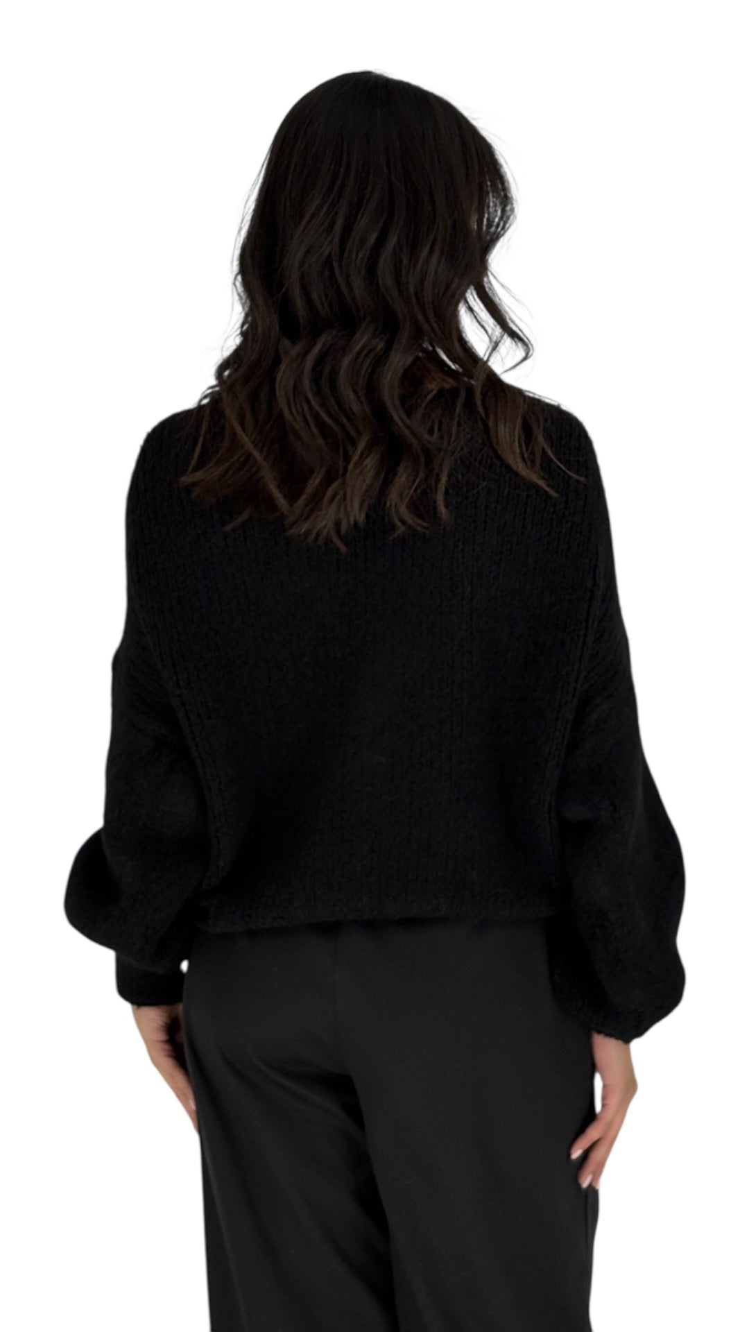 Paola Black Sweater