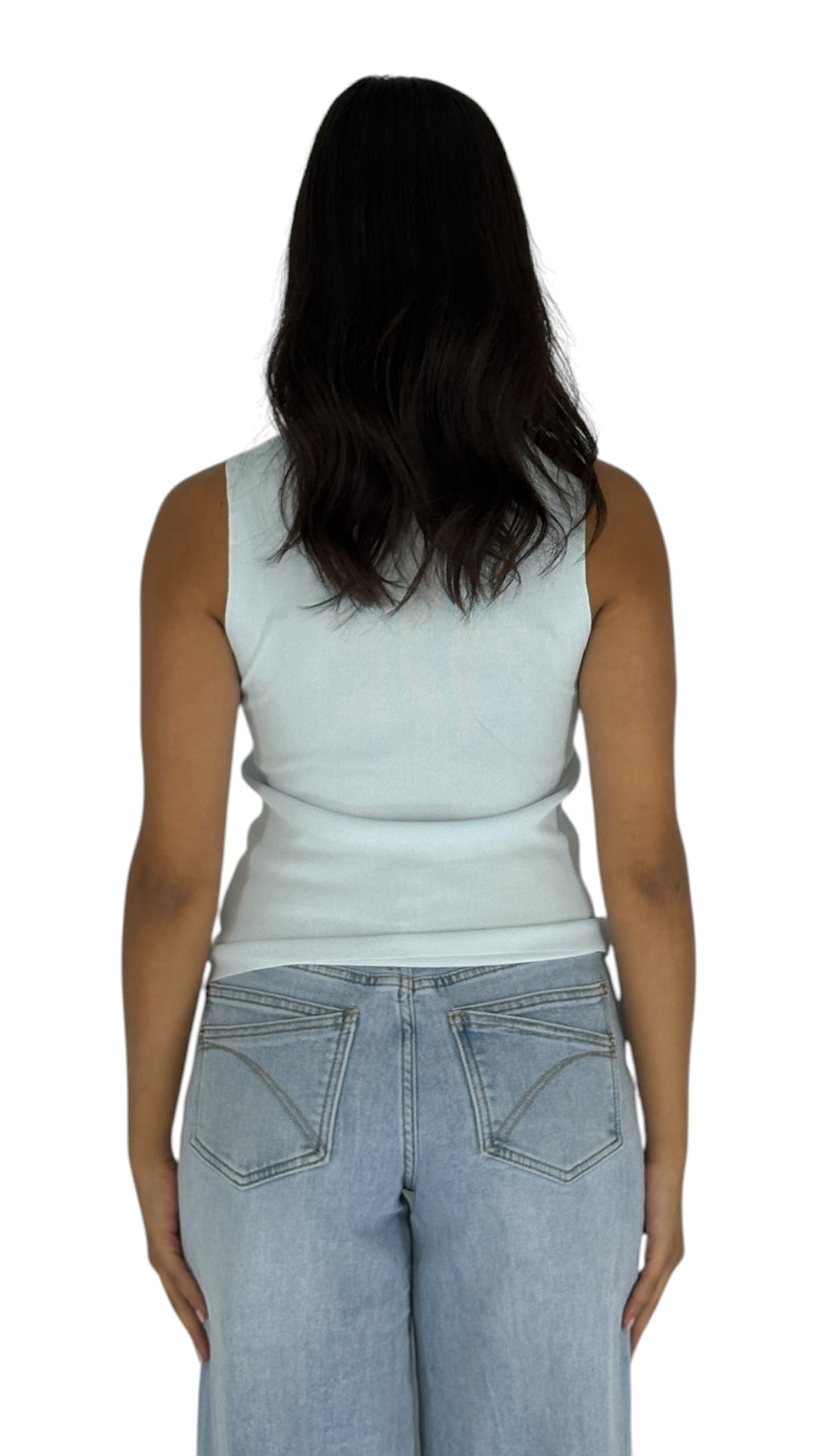 Noelle Blue Top