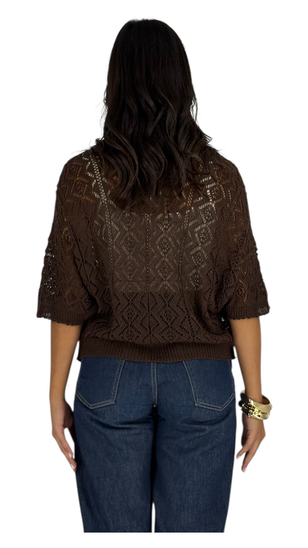 Mais Brown Cardigan
