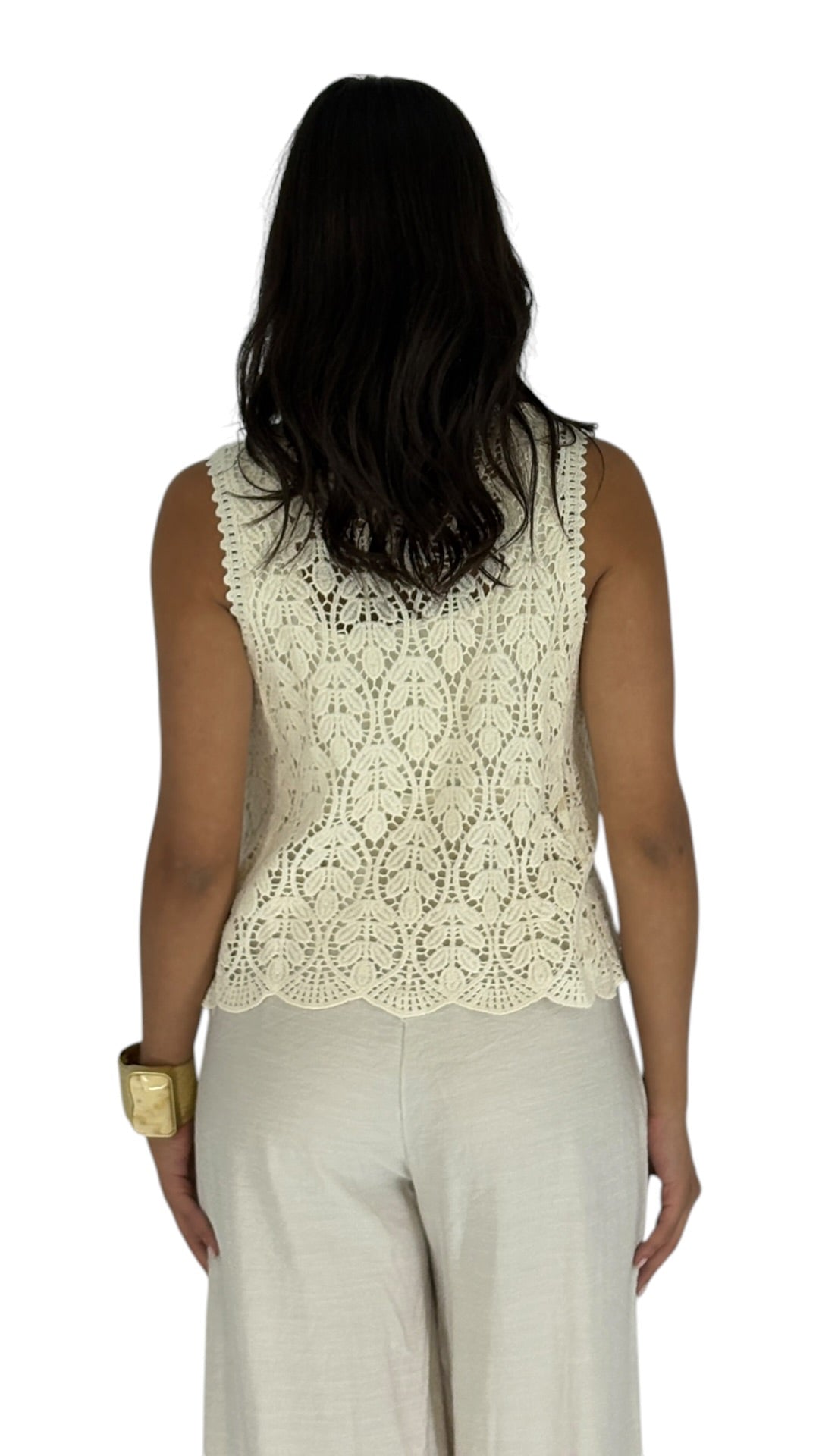 Edie Beige Vest