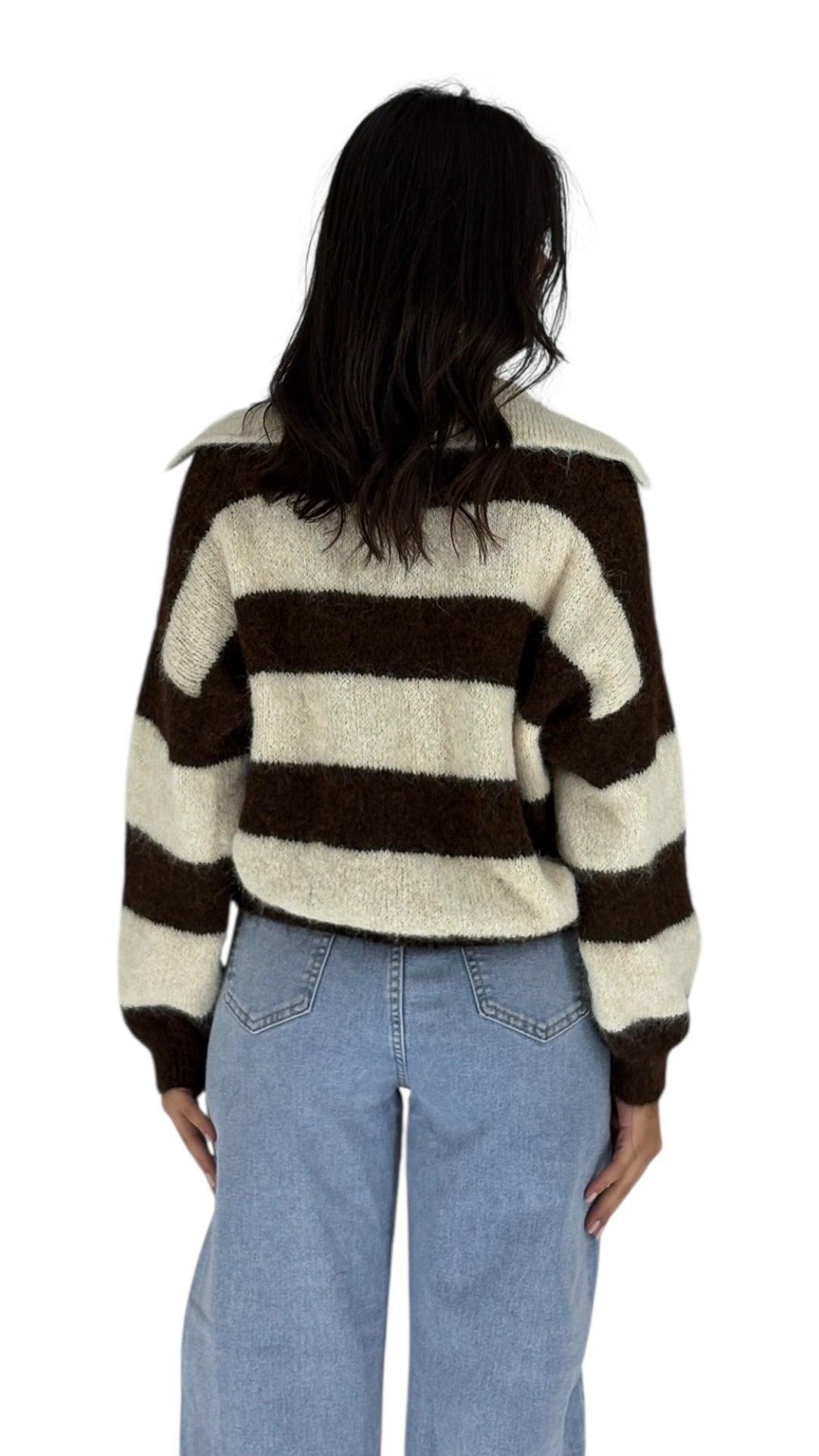 Rosa Brown/Cream Sweater