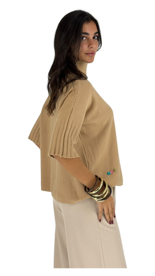 Bianca Camel Top